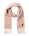 Moncler Alpaca & Wool-blend Scarf In Brown