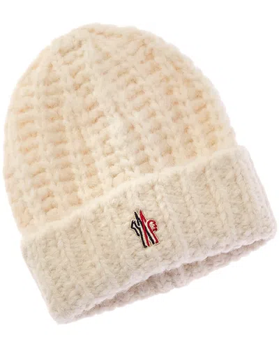 Moncler Alpaca & Wool-blend Beanie In Brown