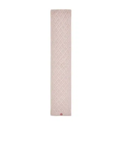 Moncler Alpaca Blend Scarf In Pink