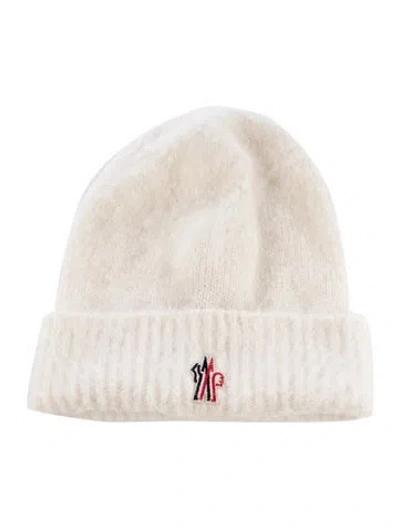 Pre-owned Moncler Alpaca Knit Beanie In Neutral