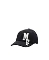 Moncler Alphabetical Baseball Hat In Black