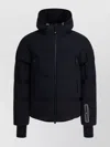Moncler Grenoble Black Stretch Nylon Angren Down Jacket In Black