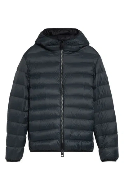 Moncler Alrai Hooded Down Puffer Jacket In Black