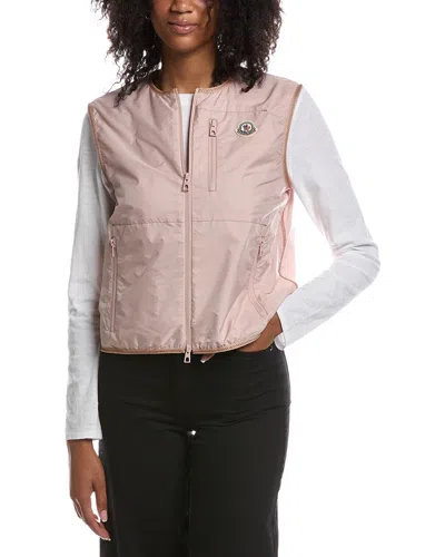 Moncler Alshain Vest In Pink