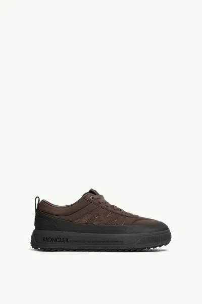 Moncler Altive Low-top Sneaker For Men In Brown