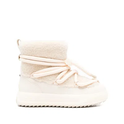 Moncler Altive Mid Drawstring-fastening Snow Boots In Neutral