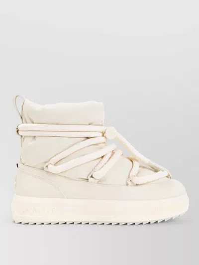 Moncler Altive Mid High-top Sneakers In White