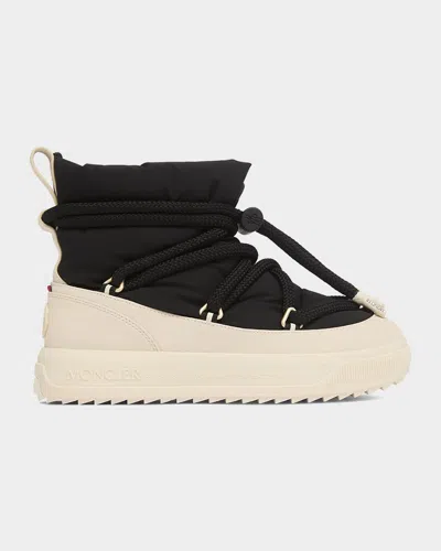 Moncler Altive Mid Snow Boots In Black