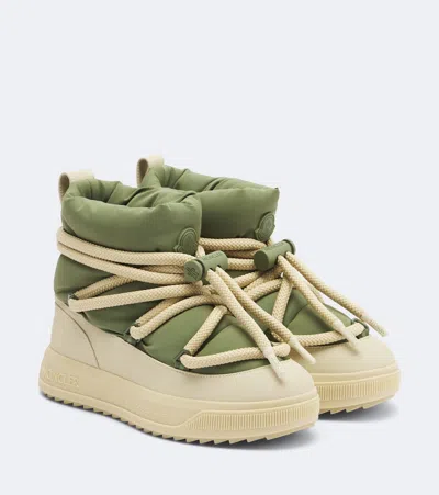Moncler Altive Quilted Shell Ankle Boots In Multi