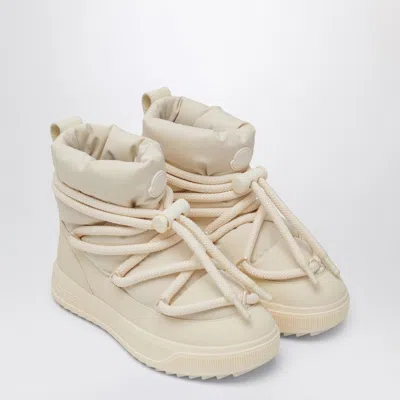 MONCLER MONCLER ALTIVE MID SNOW BOOTS IN BEIGE
