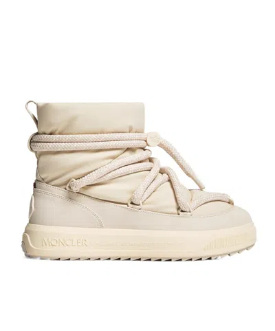Moncler Altive Mid Snow Boots In Nude
