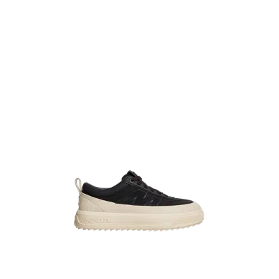 Moncler Altive Nubuck & Suede Sneakers, Women, Black, Size: 40