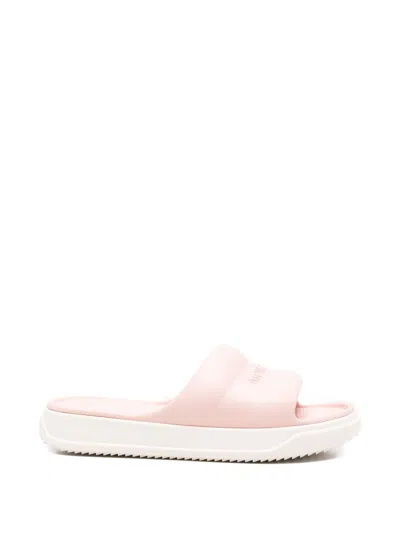 Moncler Altive Pool Slides In Pink