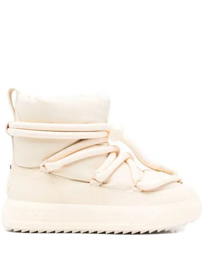 Moncler Altive Snow Boots In Neutral