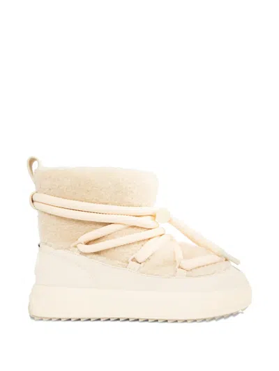 Moncler Altive Snow Boots In Neutral