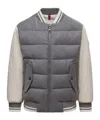 Moncler Alvaro Wool Down Jacket In Black