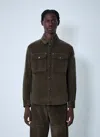 Moncler Ambroisie Corduroy Shirt In Brown