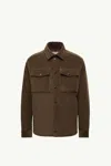 Moncler Ambroisie Shirt Jacket In Green