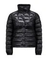 Moncler Aminia Short Down Jacket In Black