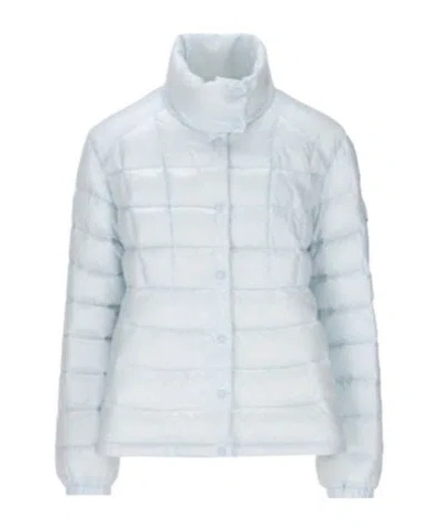 Moncler Aminia Short Style Down Jacket In Blue
