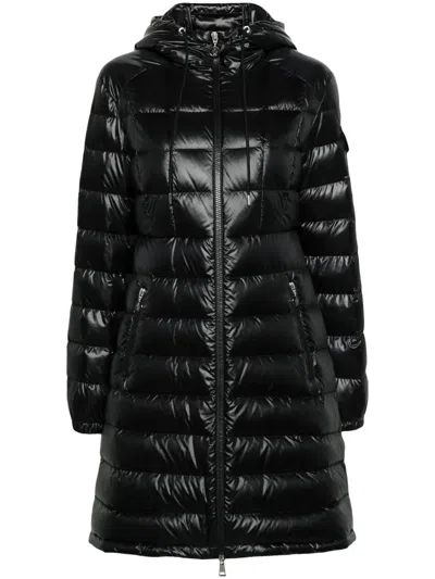 Moncler Amintore Quilted Parka Coat In Black