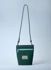 Moncler Amoeba Crossbody Pouch In Green