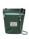 Moncler Amoeba Pouch Bags In Green
