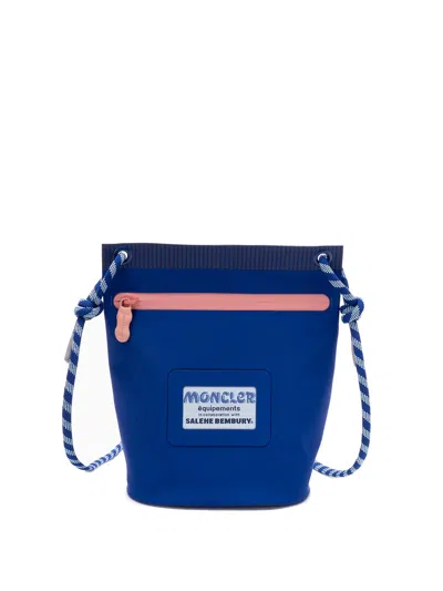 Moncler `amoeba` Pouch In Blue