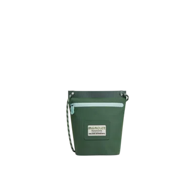 Moncler Amoeba Water-repellent Pouch By Salehe Bembury Green
