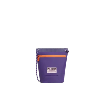 Moncler Amoeba Water-repellent Pouch By Salehe Bembury Purple