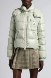 Moncler Andro Down Puffer Jacket In Green