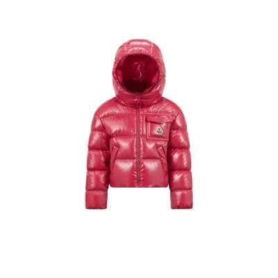 Moncler Kids' Andro Hooded Down Jacket Pink