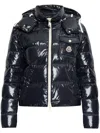Moncler Andro Nylon Down Jacket In Blue