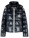 Moncler Andro Nylon Down Jacket In Black