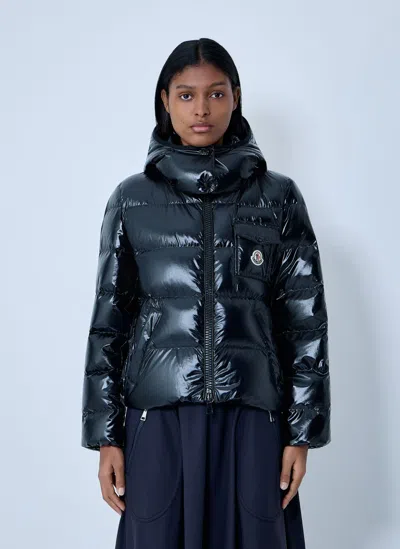 Moncler Andro Short Down Jacket In Black
