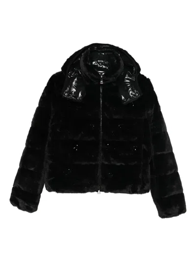 MONCLER ANDRONNE HOODED EMBELLISHED JACKET