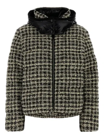 Moncler Andronne Quilted Hooded Jacket In Multi