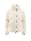 Moncler Anglin Nylon Down Jacket In White