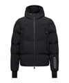 Moncler Angren Hooded Down Ski Jacket In Black