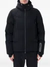 Moncler Angren Hooded Ski Jacket In Black