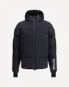 Moncler S Arcesaz Hooded Regular-fit Woven-down Jacket Black In Blue
