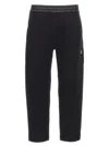 Moncler Year Of The Snake-patch Track Trousers In Black