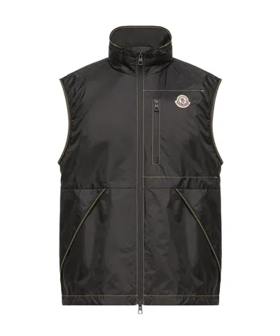 Moncler Ansiei Vest In Black