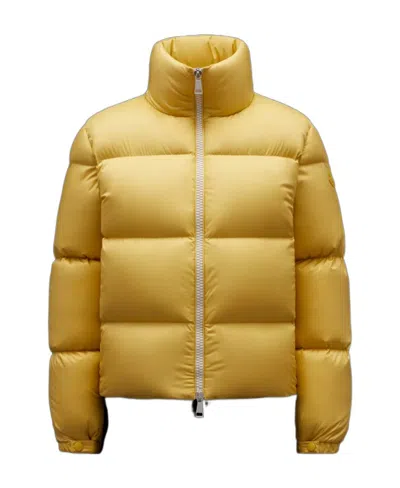 Moncler Doudoune Courte Anterne In Jaune