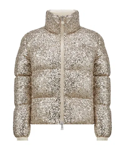 MONCLER MONCLER ANTERNES SEQUINNED PADDED JACKET