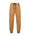 Moncler Drawstring Utility Trousers In Brown