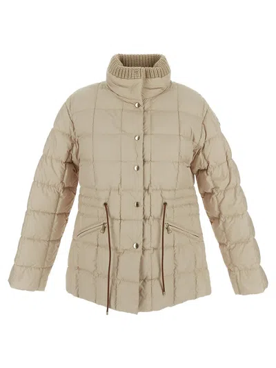 Moncler Antigona Jacket In Ivory