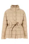 Moncler Antigone Casual Jackets, Parka In Nude