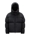 Moncler Antila Logo Affixed Down Jacket In Black