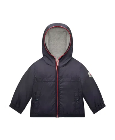 Moncler Anton Hooded Jacket In Blue